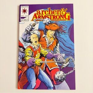 Archer & Armstrong #8 - Valiant Comics - 1993 Vintage Comic Book